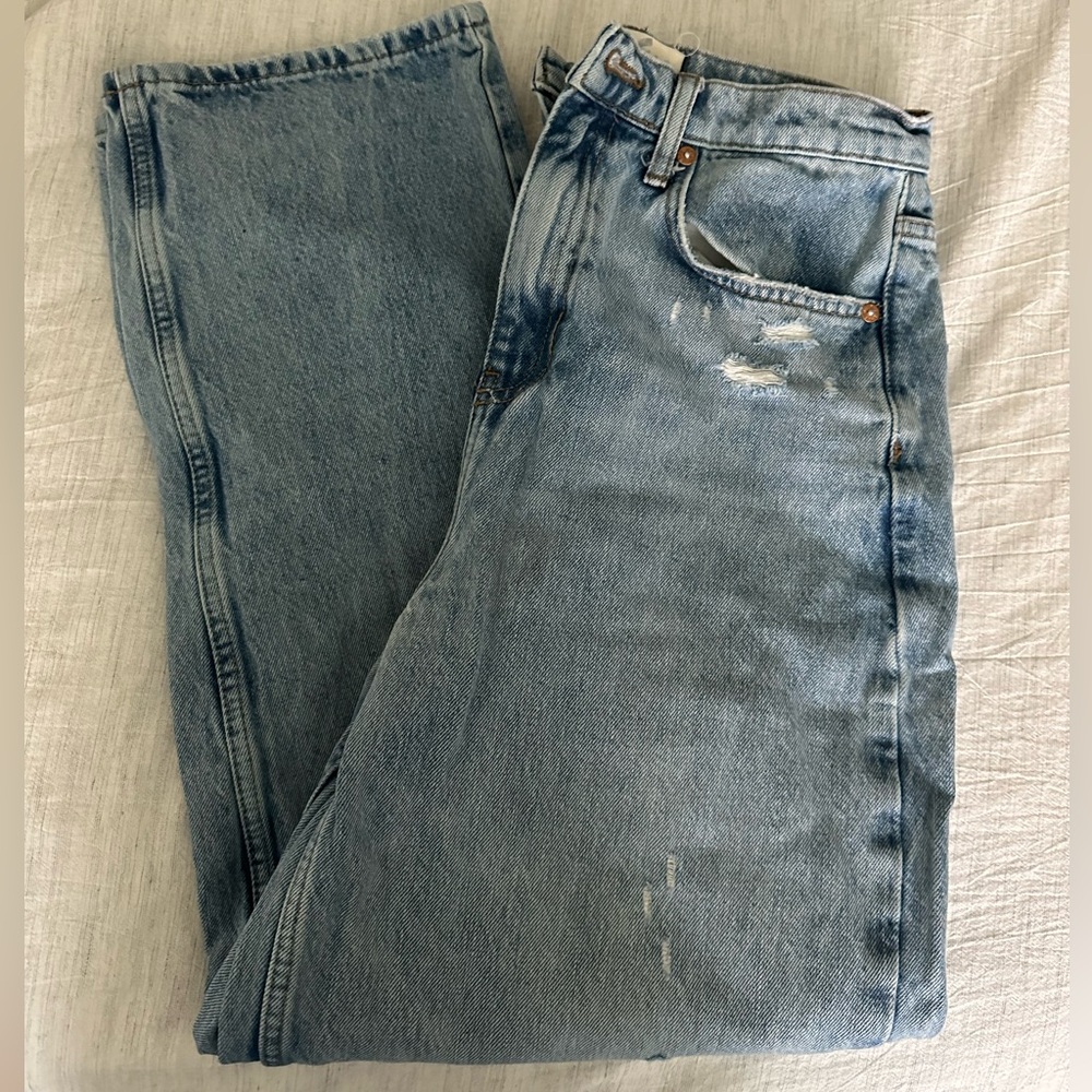 Free People denim pants